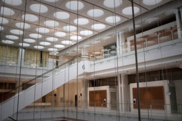 Paris la simplification des procédures au nouveau Palais de Justice de Paris Frnace Inter