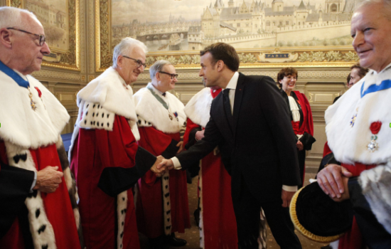 Réforwme Macron à la c our de cassation le 16 janvier