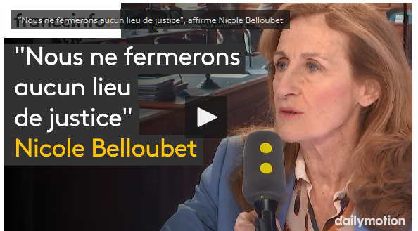 Nicole BELLOUBET sur France Info 9 mars