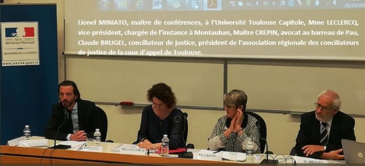 Toulouse La conciliation dans le ressort de la cour d appel thème d un colloque photo