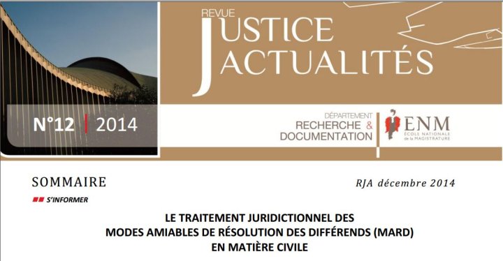 Visuel Revue Justice Actualités dec 2014 Les MARD