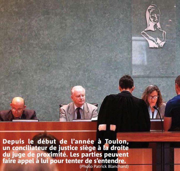 Photo Var Matin au tribunal de Toulon